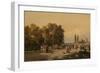 Park in the Vicinity of Paris-Charles Rochussen-Framed Art Print