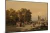 Park in the Vicinity of Paris-Charles Rochussen-Mounted Art Print