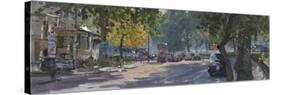 Park Lane, Summer, 2009-Peter Brown-Stretched Canvas