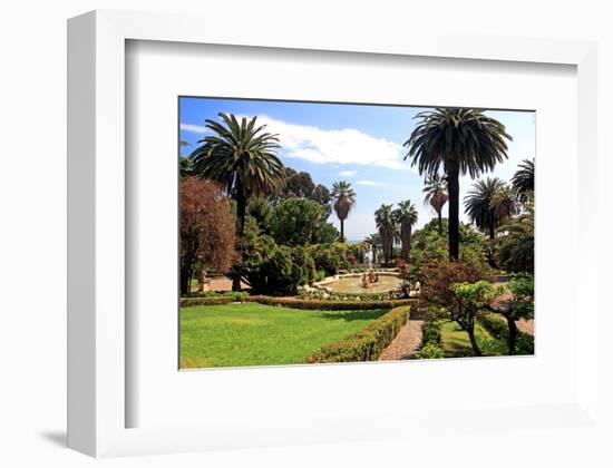 Park of the Villa Nobel in San Remo, Province of Imperia, Liguria, Italy-null-Framed Art Print