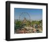 Park on Montjuic Barcelona-null-Framed Art Print