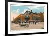 Park Place Station, Newark, New Jersey-null-Framed Art Print