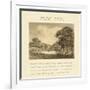 Park Pool, 1813-Humphry Repton-Framed Art Print