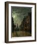 Park Row, Leeds, England-John Atkinson Grimshaw-Framed Giclee Print