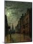 Park Row, Leeds, England-John Atkinson Grimshaw-Mounted Giclee Print