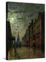 Park Row, Leeds, England-John Atkinson Grimshaw-Stretched Canvas