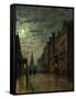 Park Row, Leeds, England-John Atkinson Grimshaw-Framed Stretched Canvas