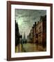 Park Row, Leeds-Louis Grimshaw-Framed Giclee Print