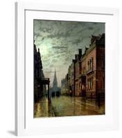 Park Row, Leeds-Louis Grimshaw-Framed Giclee Print