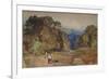 'Park Scene', 1923-John Sell Cotman-Framed Giclee Print