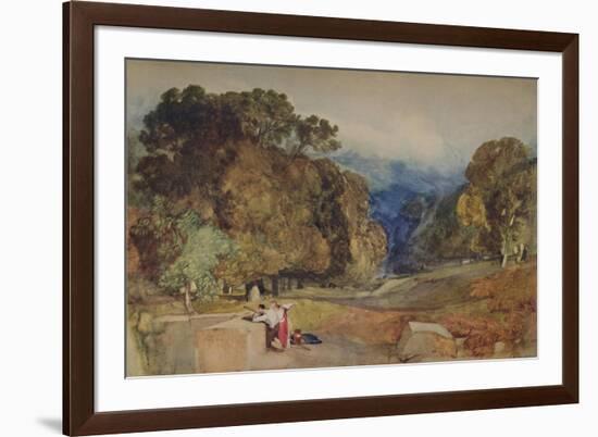 'Park Scene', 1923-John Sell Cotman-Framed Giclee Print