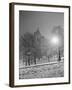 Park Scene near Buildings-Frank Mastro-Framed Photographic Print