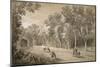 Park Scene-Jean-Baptiste Oudry-Mounted Art Print