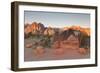 Park Sign Red Rock Canyon Outside Las Vegas, Nevada, USA-Michael DeFreitas-Framed Photographic Print