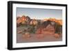 Park Sign Red Rock Canyon Outside Las Vegas, Nevada, USA-Michael DeFreitas-Framed Photographic Print