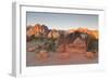 Park Sign Red Rock Canyon Outside Las Vegas, Nevada, USA-Michael DeFreitas-Framed Photographic Print