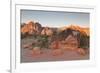 Park Sign Red Rock Canyon Outside Las Vegas, Nevada, USA-Michael DeFreitas-Framed Photographic Print