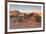 Park Sign Red Rock Canyon Outside Las Vegas, Nevada, USA-Michael DeFreitas-Framed Photographic Print