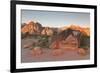 Park Sign Red Rock Canyon Outside Las Vegas, Nevada, USA-Michael DeFreitas-Framed Photographic Print