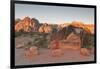 Park Sign Red Rock Canyon Outside Las Vegas, Nevada, USA-Michael DeFreitas-Framed Photographic Print