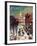 "Park Street, Boston," Saturday Evening Post Cover, January 7, 1961-John Falter-Framed Giclee Print