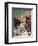 "Park Street, Boston," Saturday Evening Post Cover, January 7, 1961-John Falter-Framed Giclee Print