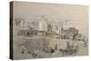 Park Street, Camden Town, C.1836-39 (Pencil Drawing)-John Cooke Bourne-Stretched Canvas