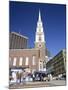 Park Street Church, Boston Common, Boston, Massachusetts, New England, USA-Amanda Hall-Mounted Photographic Print