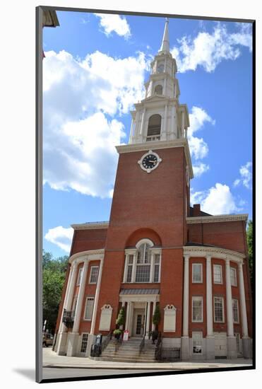 Park Street Church, Boston, USA-jiawangkun-Mounted Photographic Print