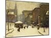 Park Street Church in Snow, 1913-Arthur Clifton Goodwin-Mounted Giclee Print