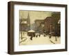 Park Street Church in Snow, 1913-Arthur Clifton Goodwin-Framed Giclee Print