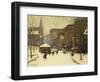 Park Street Church in Snow, 1913-Arthur Clifton Goodwin-Framed Giclee Print