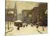 Park Street Church in Snow, 1913-Arthur Clifton Goodwin-Stretched Canvas