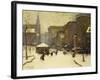 Park Street Church in Snow, 1913-Arthur Clifton Goodwin-Framed Giclee Print