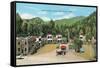 Park Tourist Court, Gatlinsburg-null-Framed Stretched Canvas