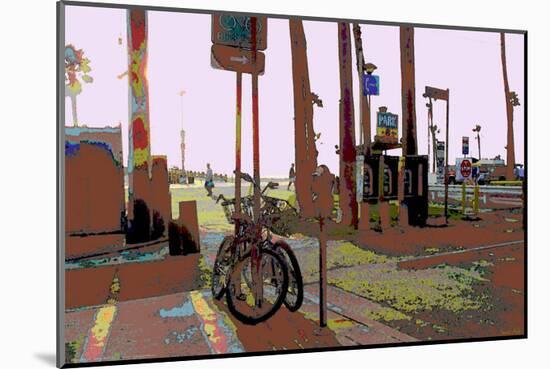 Park, Venice Beach, California-Steve Ash-Mounted Giclee Print