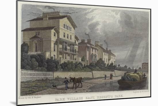 Park Village East in Regent's Park-Thomas Hosmer Shepherd-Mounted Giclee Print