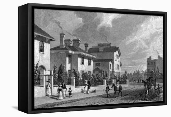 Park Village East-Thomas H Shepherd-Framed Stretched Canvas