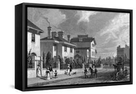 Park Village East-Thomas H Shepherd-Framed Stretched Canvas