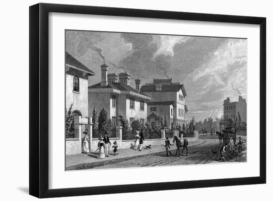 Park Village East-Thomas H Shepherd-Framed Art Print