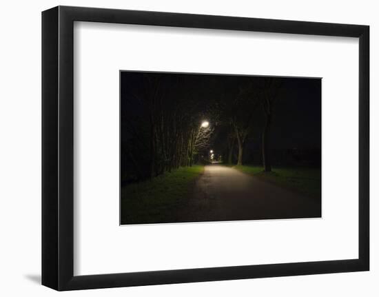 Park with lighting-Benjamin Engler-Framed Photographic Print