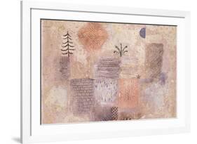 Park with the cool Crescent-Paul Klee-Framed Giclee Print