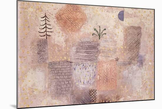 Park with the cool Crescent-Paul Klee-Mounted Giclee Print