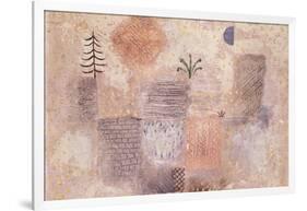 Park with the cool Crescent-Paul Klee-Framed Giclee Print