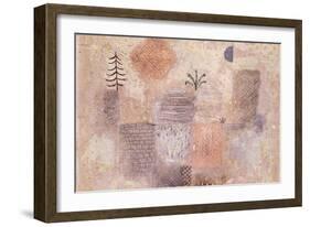 Park with the cool Crescent-Paul Klee-Framed Giclee Print