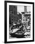 Parking Lot for Vespa Scotters-Dmitri Kessel-Framed Photographic Print