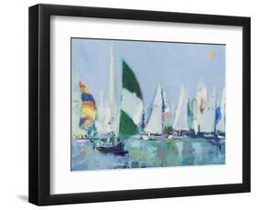 Parking Lot-Curt Crain-Framed Art Print