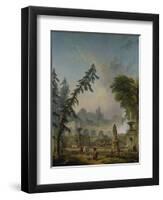 Parklandschaft, 1773-Hubert Robert-Framed Giclee Print