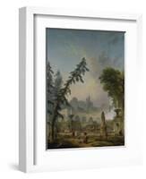 Parklandschaft, 1773-Hubert Robert-Framed Giclee Print