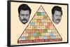 Parks and Recreation - Ron Swanson Pyramid-Trends International-Framed Poster